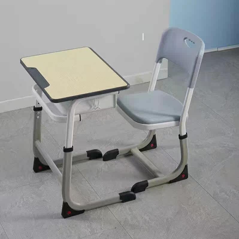 Student desks and chairs school classroom learning desk training can lift children's desks and chairs primary and secondary school students desk stool