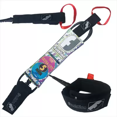 New FUNKTION 5 feet surf rope Leash leg rope surf water ski safety first