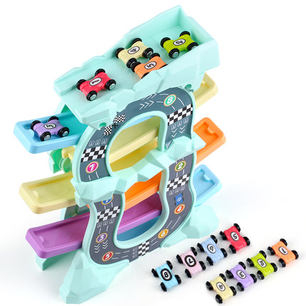 娃娃博士滑翔车儿童玩具车男孩小汽车1-3-4-5