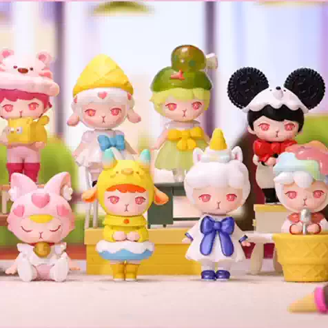 泡泡玛特 POPMART泡泡玛特bunny十二生肖系列盲盒确认款隐藏潮玩猫鼠老虎
