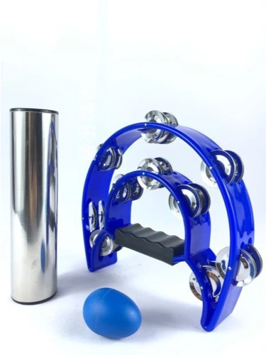 Металлические музыкальные инструменты из нержавеющей стали, профессиональный маракас, бубен