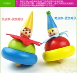 Деревянный милый волчок, деревянная игрушка, Германия