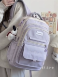 Японский брендовый вместительный и большой ранец, сумка через плечо, ретро универсальный рюкзак, для средней школы
