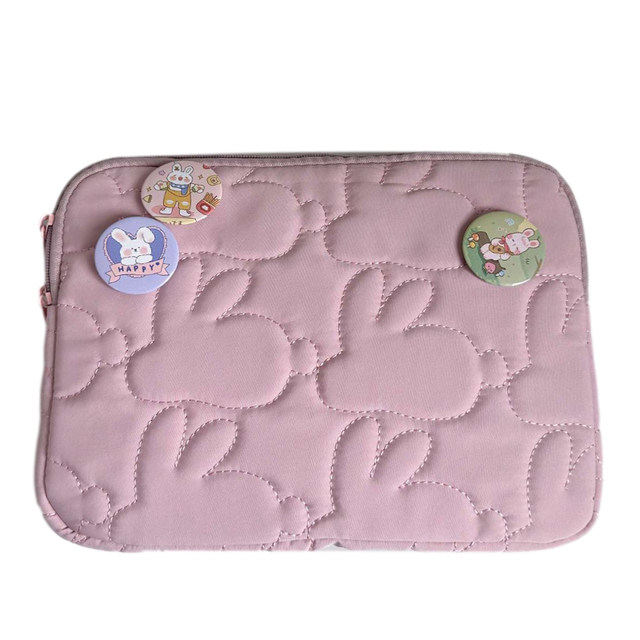 Cute Cartoon Rabbit 11-inch iPad Pro Tablet Liner Bag 14-inch Laptop Protective Bag Storage Bag