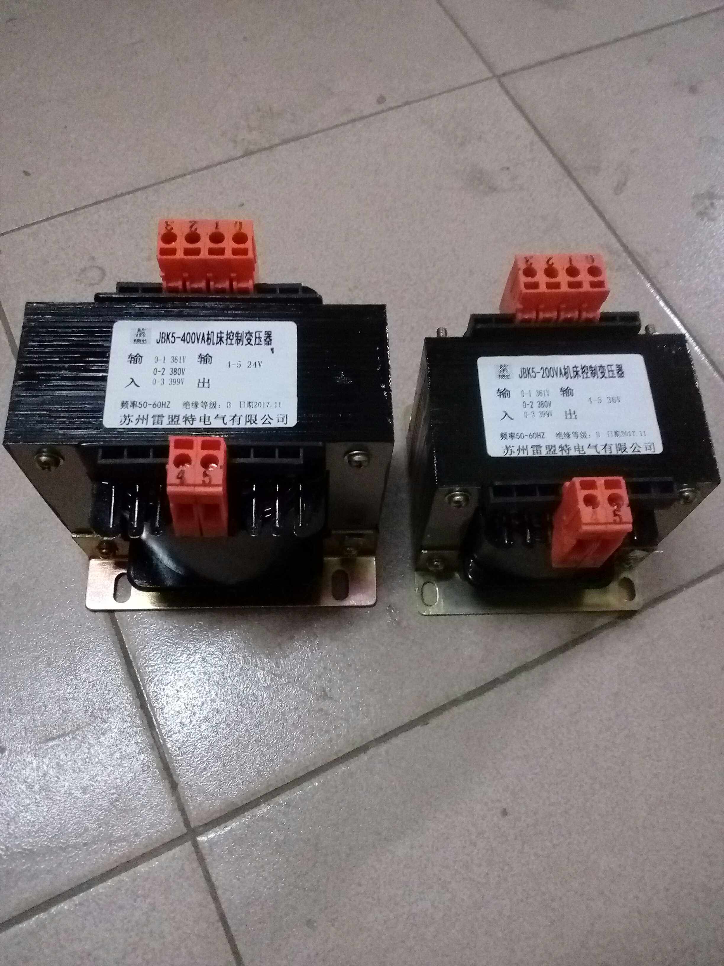 JBk5-400VA machine tool control transformer input 361V380V399V variable output 24V