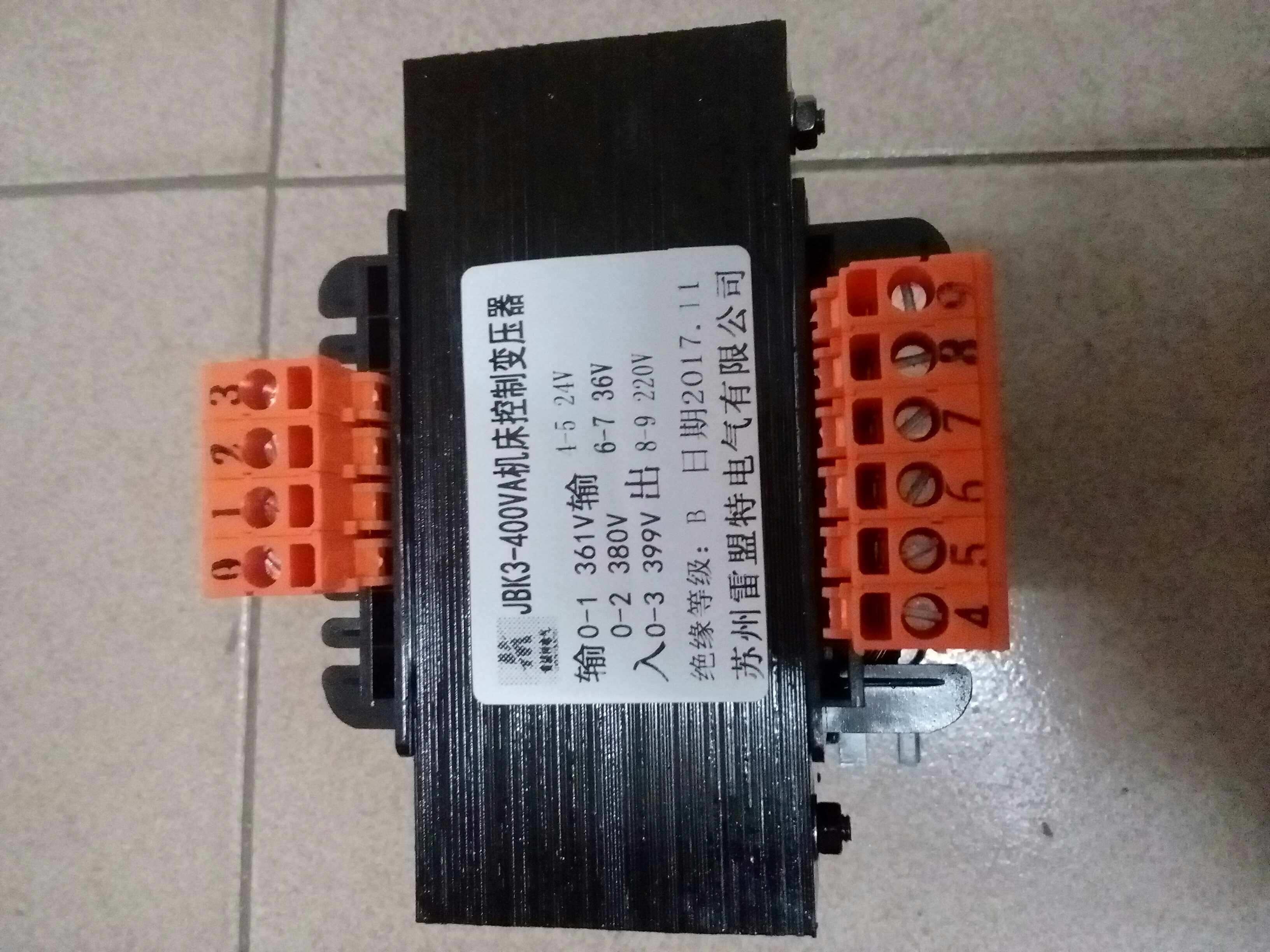 JBk5-400VA machine tool control transformer 361V380V399V 6 3V36V220 voltage can be customized
