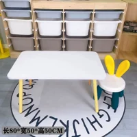 Прямоугольный белый +1 стул (длина 80*Ширина 50*Высота 50 см)