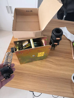 Fuel dispenser hose tensioner tubing recovery device rubber hose balancer gas station accessories