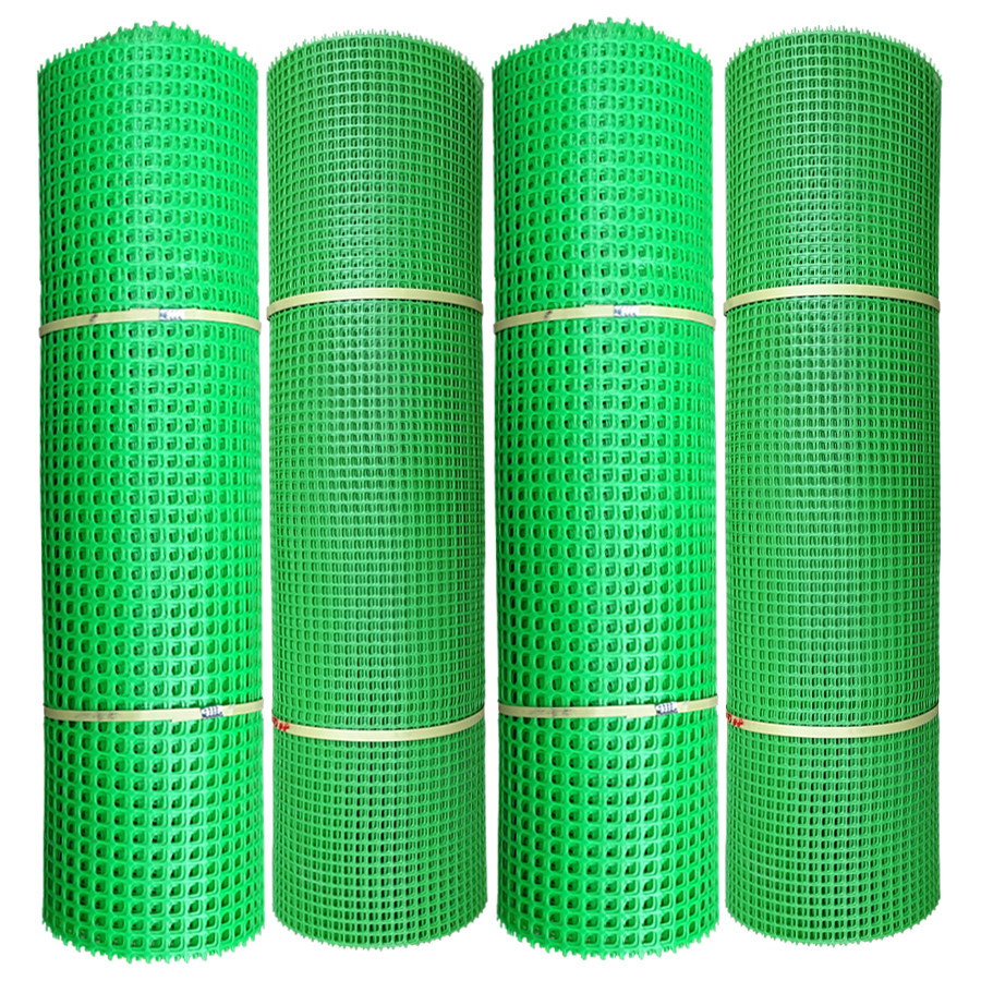 Anti-ageing New material plastic mesh grid Lattice Plate Flat Mesh Chicken Duck Goose Breeding Nets Rooftop Balcony Fencing Protection