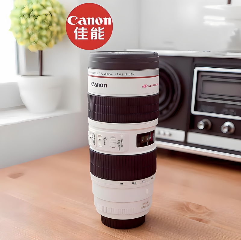 Canon 70-200 Lens Water Cup Canon Large White Dslr Lens Cup Luxury Version Photography Creative Gift