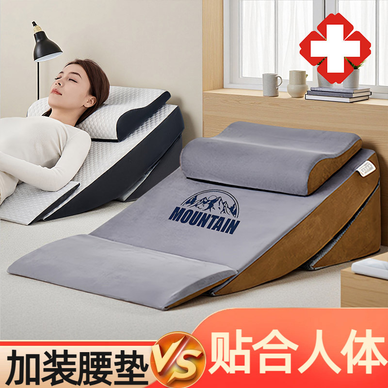 Adjustable Slope Mattress for Elderly Care, Medical Anti-Reflux Bed Mattress, Wide and Removable, Washable, Widened Gastroesophageal Slope