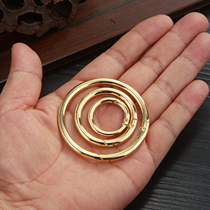 Metal spring binding ring binder ring gold Spring buckle open ring ring table calendar photo album ring ring ring