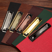 Creative metal plate clamp pressure plate strong clamp binder hardware accessories clamp elastic single clamp elastic single clamp writing plywood customization