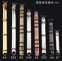 New high grade metal hardware carbon steel a4b5a5a6a7 binding folder hole clip clip iron clip