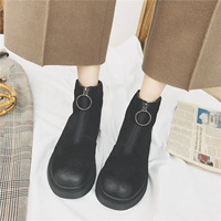 Martens, демисезонные утепленные универсальные короткие сапоги, модные ботинки, популярно в интернете, 2020 года