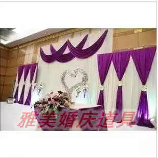 New special gauze wedding props wedding supplies stage background gauze venue layout background gauze veil