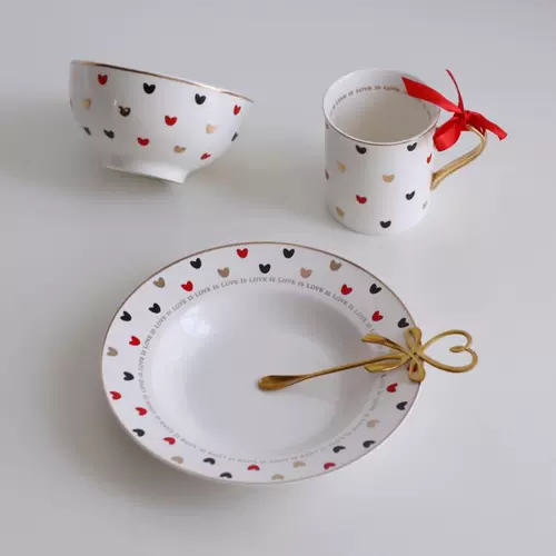 [Mengtian Liangpin] Phnom Penh Love Simple Letter Ceramic
