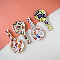 [Mengtian Liangpin] Экспорт в Light Light Luxury Tide Brand Использованный цветочный керамический керамический керамический