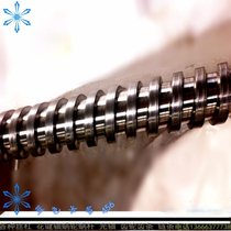 Large screw diameter 150 lead 48 two screw rod speed fast special screw one set