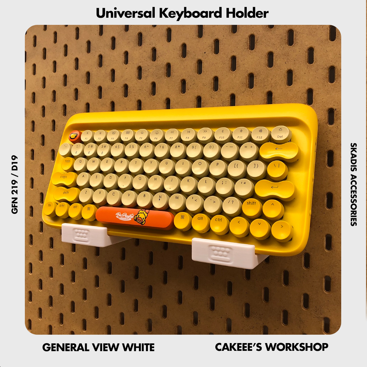 D19 keyboard holder for SKADIS scodis dongle dongle accessories dongle plate accessories keyboard rack-Taobao