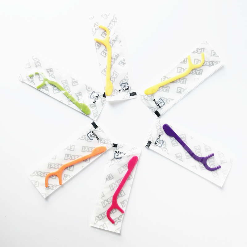 Japanese Native Children Special Floss Rod 6 Fruits Taste Independent Packaging Single Whole Box