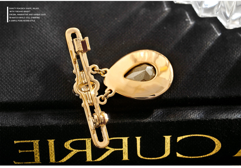 Broche femme MBOX en cristal autrichien - Ref 1187468 Image 15