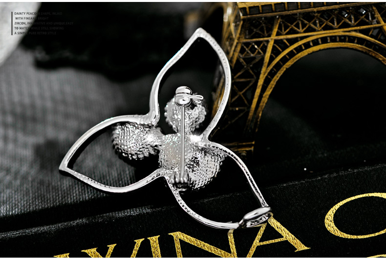 Broche femme MBOX en cristal autrichien - Ref 1177093 Image 11