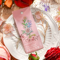 Цветочный туман Rose Pvc закладки 10