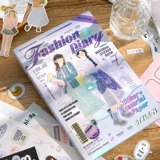 Круглосуточный магазин, книга с наклейками, милый женский журнал, наклейка, английский, планировщик