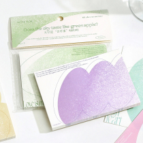 The sky is a fruit taste? by hand sign paper This high face value ins wind No sticky hand ledger collage material paper