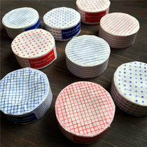 Kurashiki Italian craftsman mitsou red and blue and paper tape water Jade lattice square eye horizontal line wave point