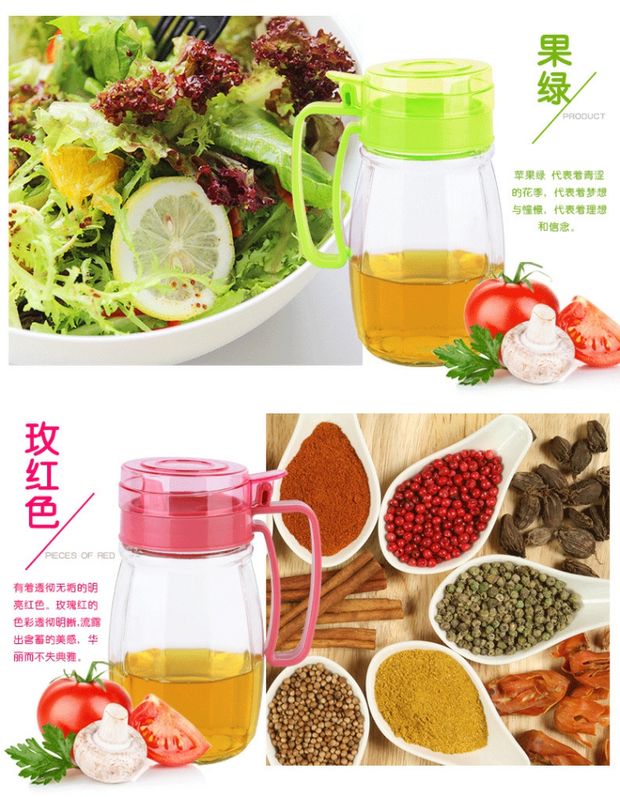 Đồ dùng nhà bếp, bộ phận nhỏ, gia vị, đóng hộp, gia vị, thủy tinh, hộp gia vị, kết hợp hộ gia đình, bộ chai dầu - Thiết bị sân khấu đèn led nháy theo nhạc mini