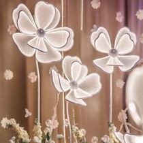 New wedding props road lead light Peony flower road lead light petal wedding wedding road lead props