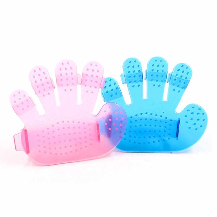 Massage Brush Pet Dog Grooming Grooming Dog Supplies Pet Grooming Bath Brush Finger Brush