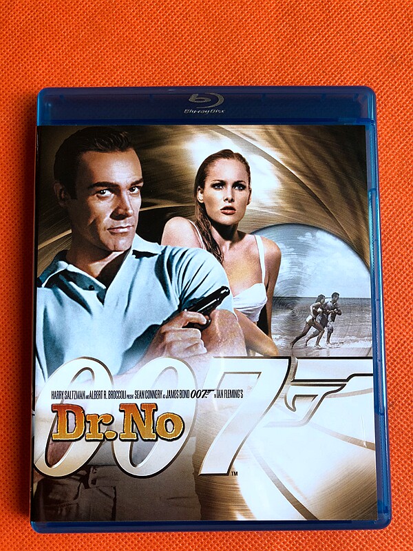 Secondhand original Blu-ray Film BD DVD Dr No No. 7 intelligence officer 007 Noor Region English
