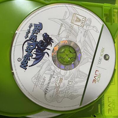 Original Xbox360 Game CD Blue Dragon Asian Asian Version office 3 -й диск xbxoxone