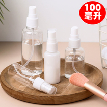100ml small water spray bottle cosmetic water spray bottle travel portable skin care products bottle bottle transparent fine spray pot