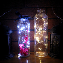 Decorative lamp led copper wire lamp string flashing lights waterproof full Star lamp room Bedroom with café flower shop