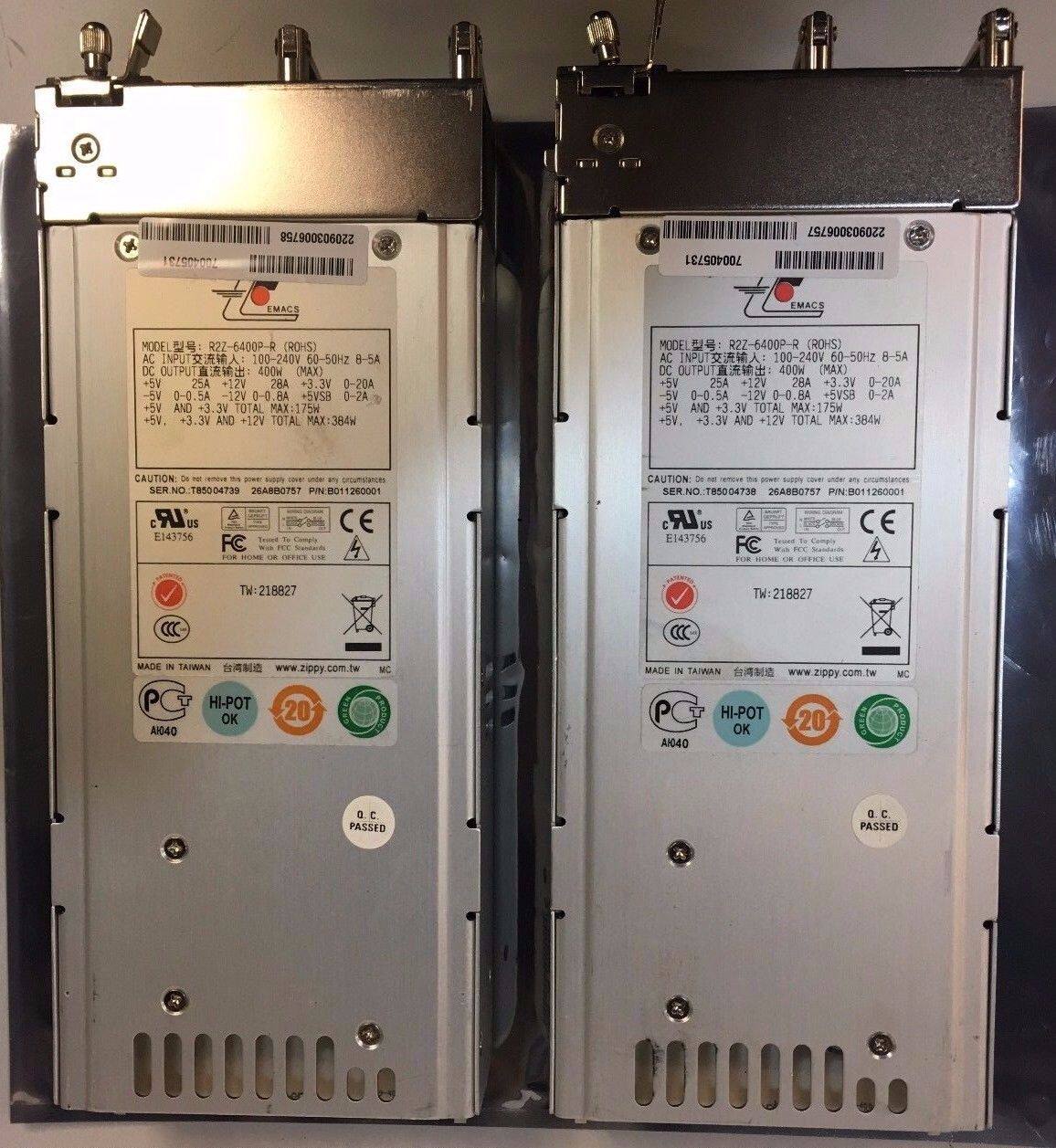 Adapt the new giant R2Z-6400P-R 400W power supply