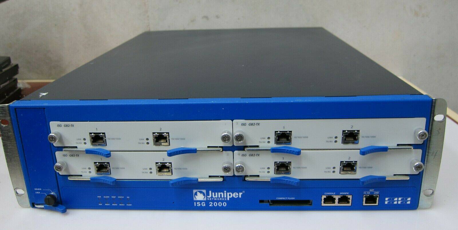 Compatible with JUNIPER NS-ISG-TX2-B JUNIPER 2-PORT GIGABIT NS-ISG-TX2 NS GB2-TX