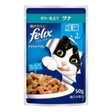 Оригинальная импортная японская кошачья пищевая продукция Can Can Purina Felix Kitten становится прекрасной кошкой свежие мясо, мокрые мокрые продукты 50 г
