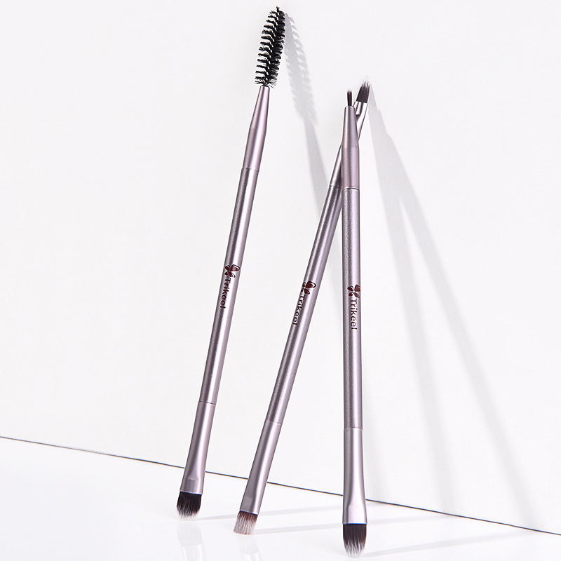 Double Head Brow Brush With Brow Eyelash Curly Brow Brow Brow Brow Brush Brow Hair Dresser With An Eyebrow Brush