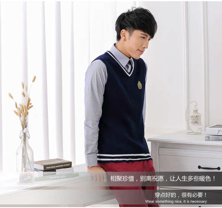 Débardeur homme Woolen gilet pour automne - Ref 1583116 Image 24