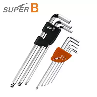 Baozhong SUPER-B TB-TH30 Car shop technician special L-shaped hexagonal socket repair wrench set