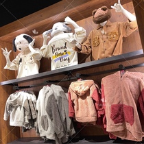 Japan USJ Universal Studios timu bear Snoopy cartoon plush parent-child hooded coat T