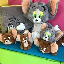 Japan limited NICI cat and mouse large medium and small doll pillow storage bag card bag cute