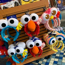 Japan USJ Universal Studios Sesame Street Moppy Pink cute hair hair band hair ornament