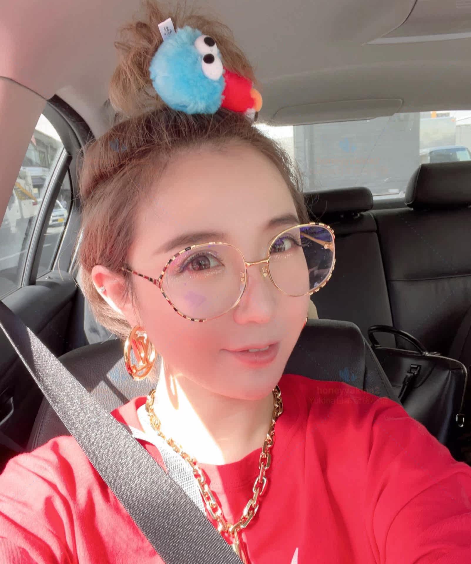 Japan USJ Universal Studios Sesame Street ELMO MOPPY plush headstring rubber band Hairband