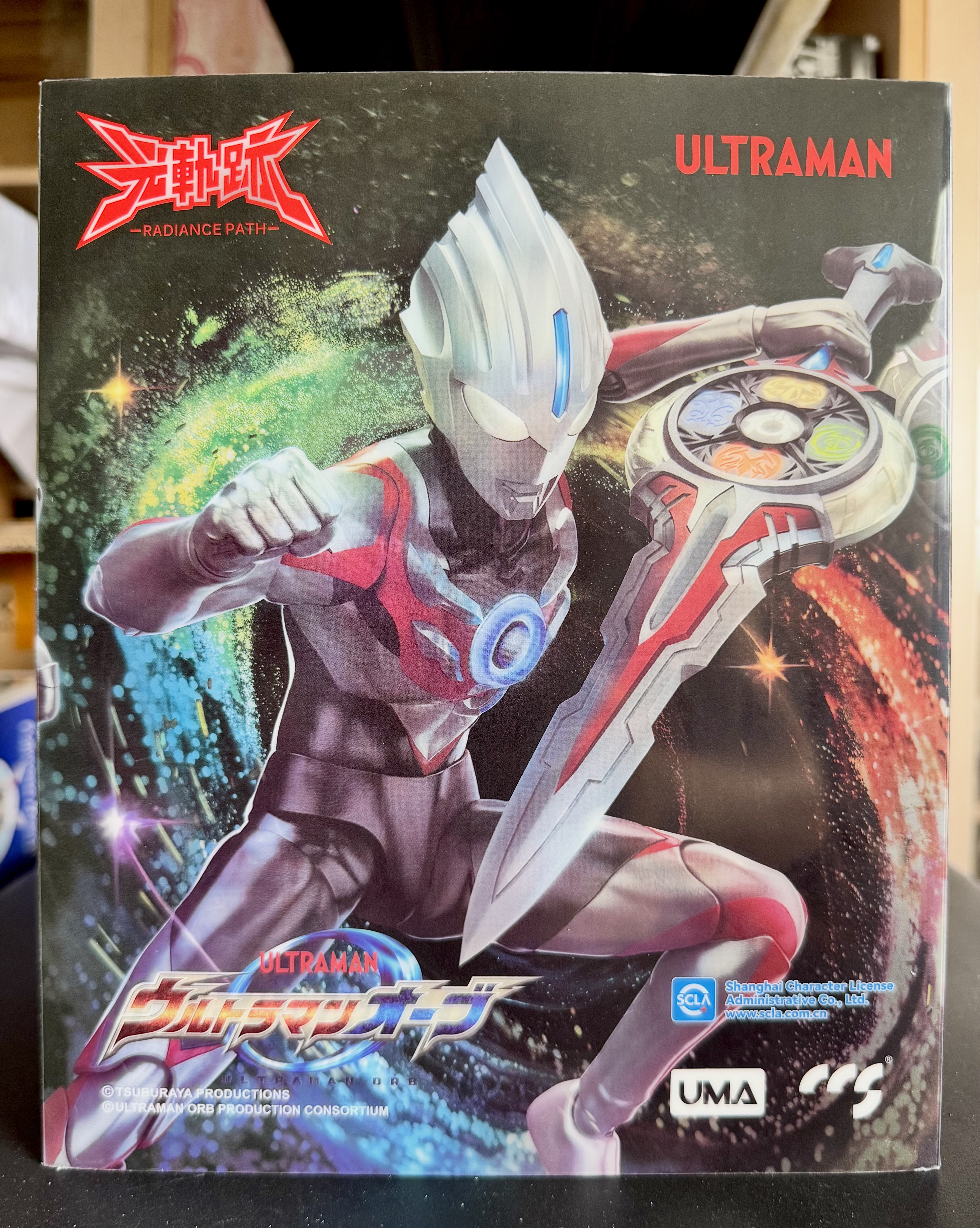 Có sẵn CCS Light Trail Ultraman Orb Original ORB CCSTOYS Action Figure