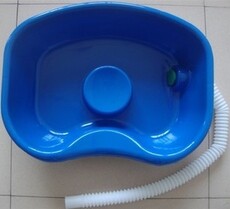 Home retractable nursing bed shampoo basin paralyzed patient supplies elderly pregnant women hairdressing bed artifact